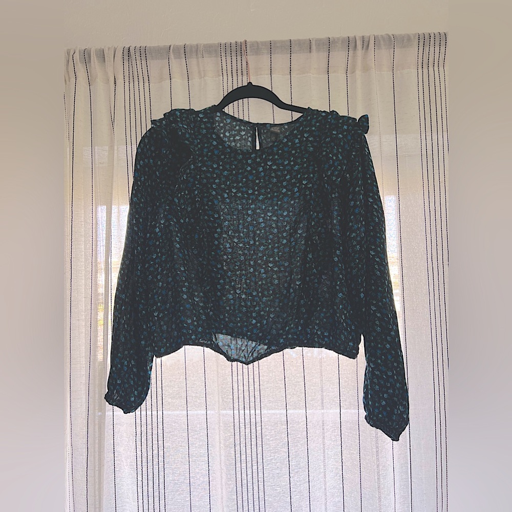 Floral crop top